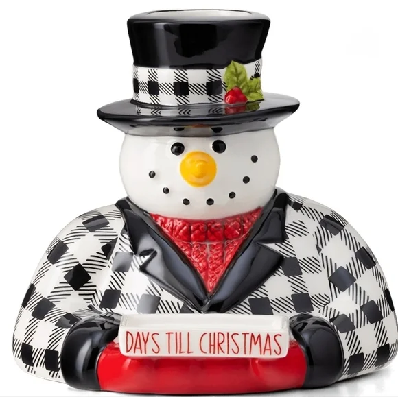 Scentsy Kickoff To Christmas Snowman Countdown Wax Melt Warmer Festive Winter - Picture 4 of 7